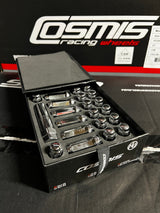 12x1.25 Chrome / 66.1 / Red Valves -