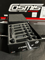 12x1.25 Satin Black / 66.1 / Blue Valves -