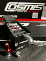 12x1.25 Satin Black / 56.1 / Red Valves -